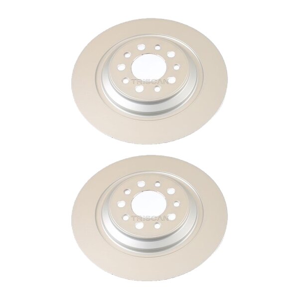 2 Brake Discs full Ø 320 mm TRISCAN suitable for e.g. JEEP CHEROKEE