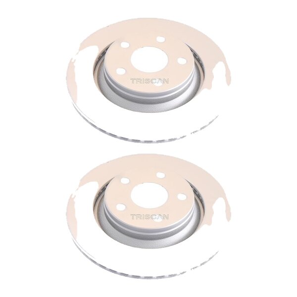2 Brake Discs vented Ø 332 mm TRISCAN Brake-Expertise for JEEP WRANGLER
