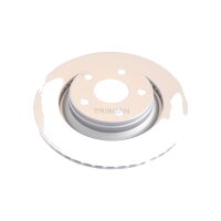 2 Brake Discs vented Ø 332 mm TRISCAN...
