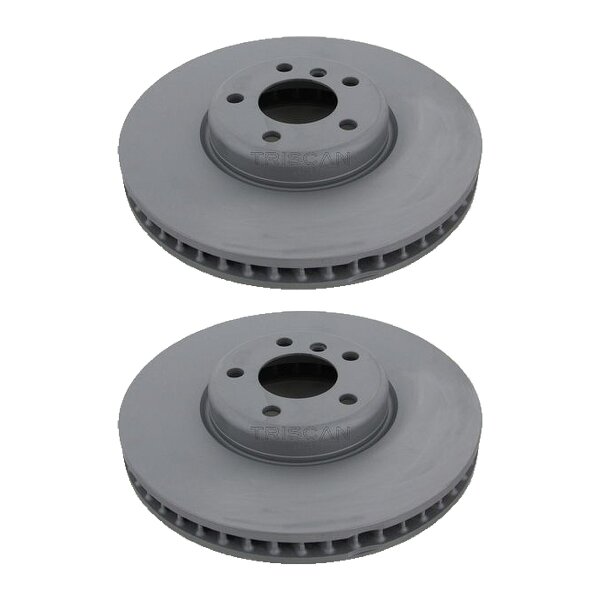 2 Bremsscheiben belüftet Ø 348 mm TRISCAN Bremsen-Expertise für u.a. BMW 5er