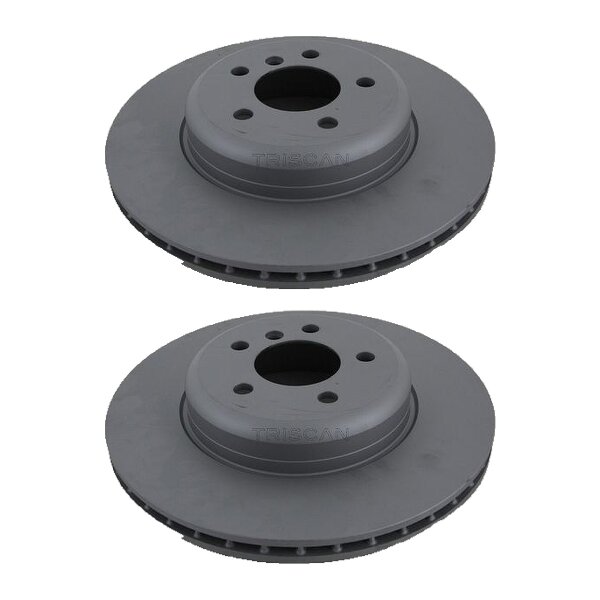 2 Bremsscheiben belüftet Ø 345 mm TRISCAN Bremsen-Expertise für u.a. BMW 5er