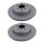 2 Brake Discs vented Ø 330 mm TRISCAN for BMW 5 Series and others