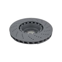 2 Brake Discs vented Ø 374 mm TRISCAN for BMW 5 Series and others