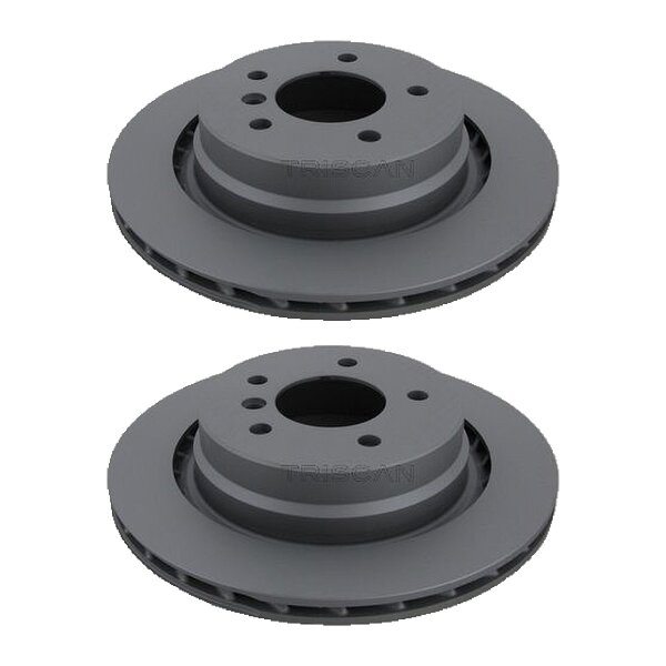 2 Brake Discs vented Ø 312 mm TRISCAN for BMW 3 Series and others