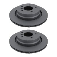 2 Brake Discs vented Ø 312 mm TRISCAN for BMW 3...