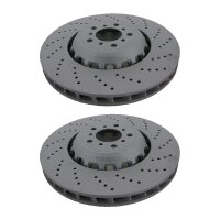 2 Brake Discs perforated internally vented Ø 400...