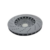 2 Brake Discs perforated internally vented Ø 400 mm TRISCAN for e.g. BMW 5