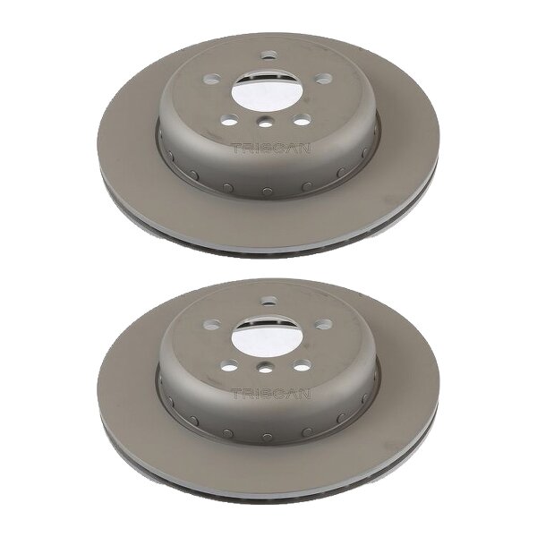2 Brake Discs vented Ø 330 mm TRISCAN for BMW 5 Series and others