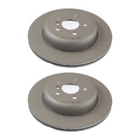 2 Brake Discs vented Ø 330 mm TRISCAN for BMW 5...