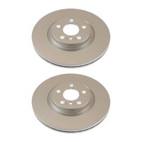2 Brake Discs vented Ø 330 mm TRISCAN...