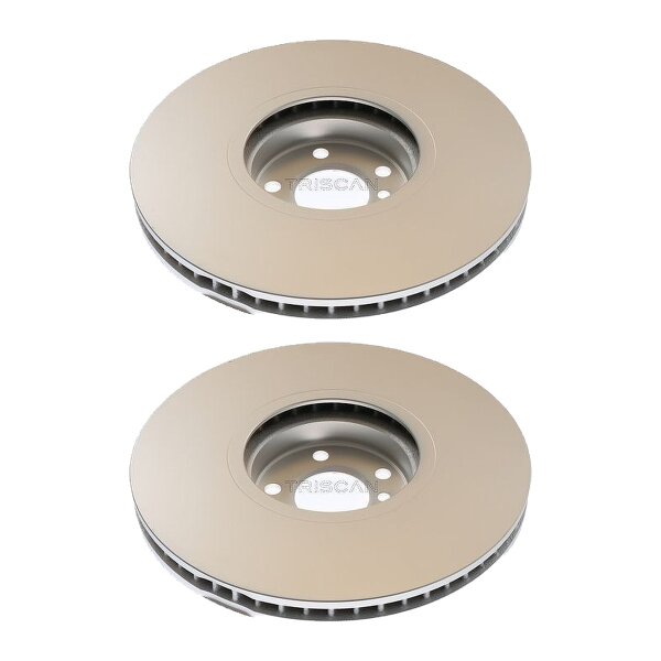 2 Brake Discs vented Ø 385 mm TRISCAN Brake-Expertise for BMW X6 and others