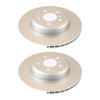 2 Brake Discs vented Ø 345 mm TRISCAN for BMW 3...