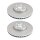 2 Brake Discs vented Ø 348 mm TRISCAN for BMW 5 Series and others