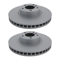 2 Brake Discs vented Ø 348 mm TRISCAN...
