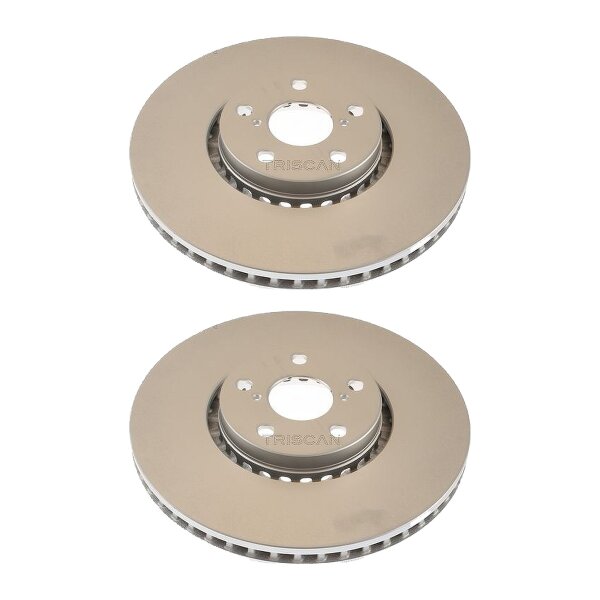 2 Brake Discs vented Ø 334 mm TRISCAN for LEXUS GS and others