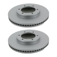2 Brake Discs vented Ø 287 mm TRISCAN...