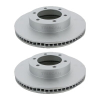 2 Brake Discs vented Ø 319 mm TRISCAN...