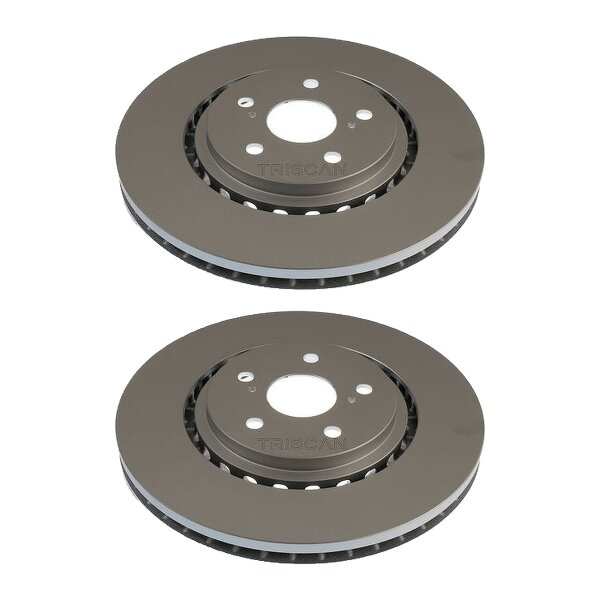 2 Brake Discs vented Ø 328 mm TRISCAN suitable for e.g. TOYOTA RAV
