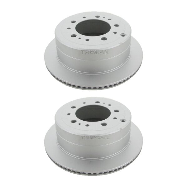 2 Brake Discs vented Ø 330 mm TRISCAN suitable for e.g. TOYOTA LAND