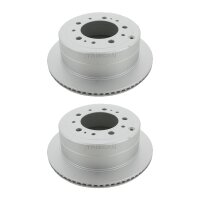 2 Brake Discs vented Ø 330 mm TRISCAN suitable for...