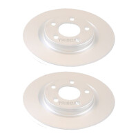 2 Brake Discs vented Ø 296 mm TRISCAN for e.g....