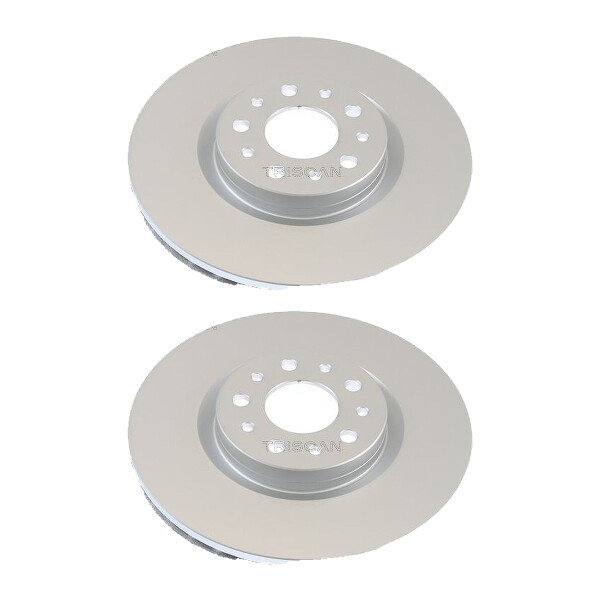 2 Bremsscheiben belüftet Ø 281 mm TRISCAN passend für u.a. FIAT TIPO