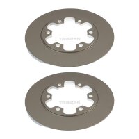 2 Brake Discs full Ø 308 mm TRISCAN...