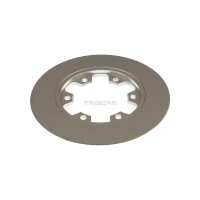 2 Brake Discs full Ø 308 mm TRISCAN Brake-Expertise for FORD TRANSIT and others