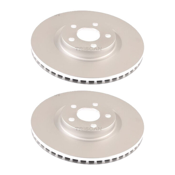 2 Brake Discs vented Ø 316 mm TRISCAN suitable for e.g. FORD GALAXY