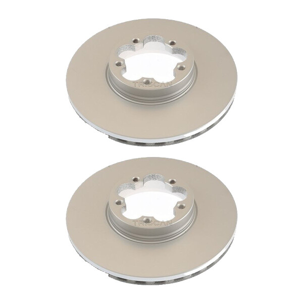 2 Brake Discs vented Ø 308 mm TRISCAN Brake-Expertise for e.g. FORD TRANSIT
