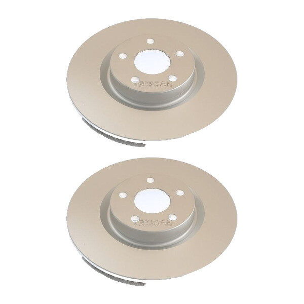 2 Brake Discs vented Ø 308 mm TRISCAN suitable for e.g. FORD KUGA