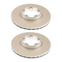 2 Brake Discs vented Ø 288 mm TRISCAN for FORD...