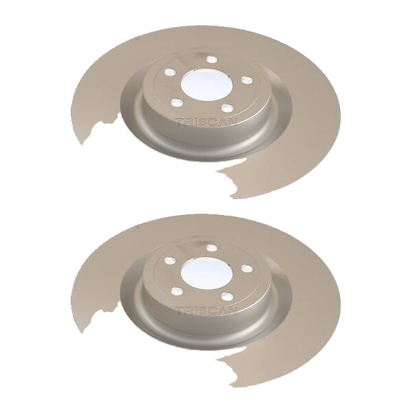 2 Brake Discs vented Ø 380 mm TRISCAN for FORD USA and others