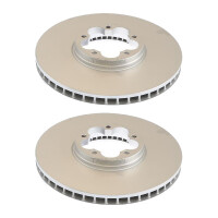 2 Brake Discs vented Ø 324 mm TRISCAN...
