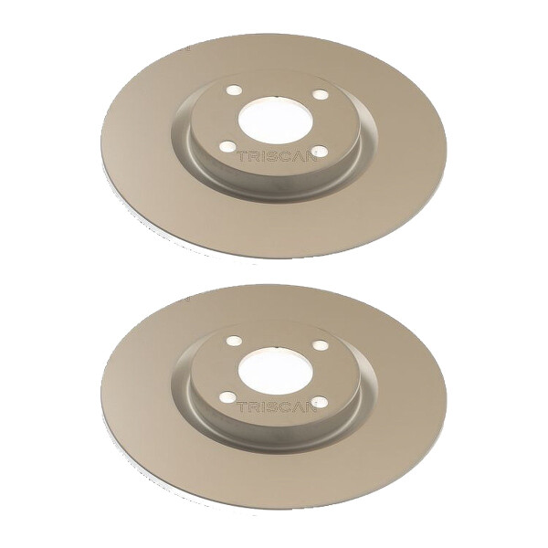 2 Brake Discs vented Ø 300 mm TRISCAN Brake-Expertise for FORD ECOSPORT