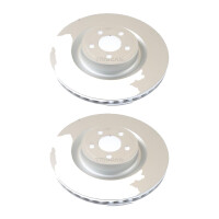 2 Brake Discs vented Ø 316 mm TRISCAN suitable for...