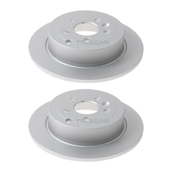 2 Bremsscheiben voll Ø 302 mm TRISCAN für u.a. LAND ROVER FREELANDER