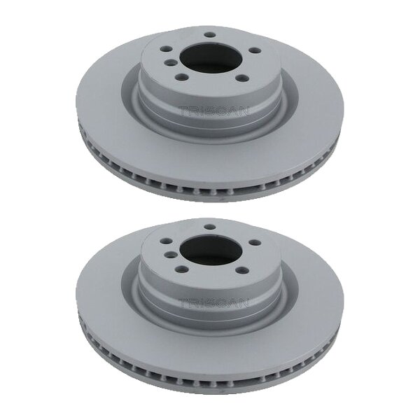 2 Bremsscheiben belüftet Ø 344 mm TRISCAN für LAND ROVER RANGE ROVER III