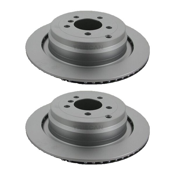 2 Bremsscheiben belüftet Ø 354 mm TRISCAN für LAND ROVER RANGE ROVER III