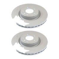 2 Brake Discs vented Ø 363 mm TRISCAN for e.g....