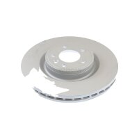 2 Brake Discs vented Ø 363 mm TRISCAN for e.g....