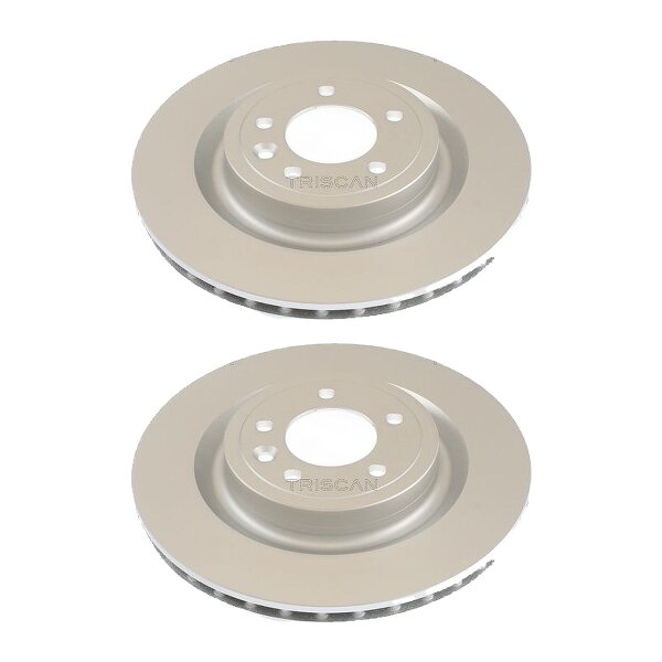 2 Bremsscheiben belüftet Ø 350 mm TRISCAN für u.a. LAND ROVER RANGE ROVER SPORT