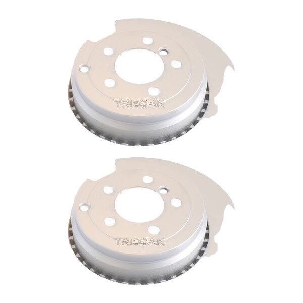 2 Bremsscheiben belüftet Ø 365 mm TRISCAN für LAND ROVER RANGE ROVER III