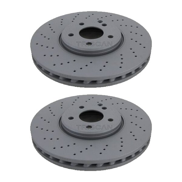 2 Bremsscheiben belüftet Ø 330 mm TRISCAN für u.a. MERCEDES-BENZ E-KLASSE