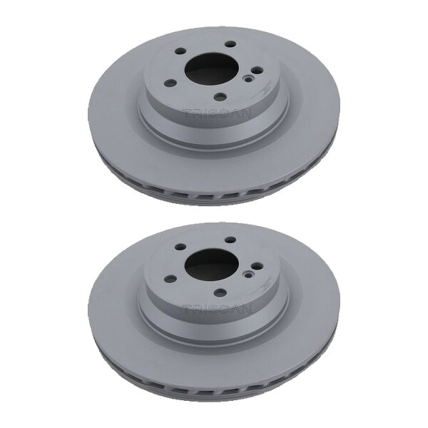 2 Brake Discs vented Ø 320 mm TRISCAN for MERCEDES-BENZ E-CLASS and others