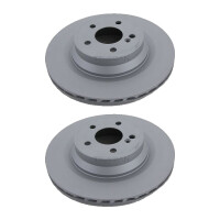 2 Brake Discs vented Ø 320 mm TRISCAN for...