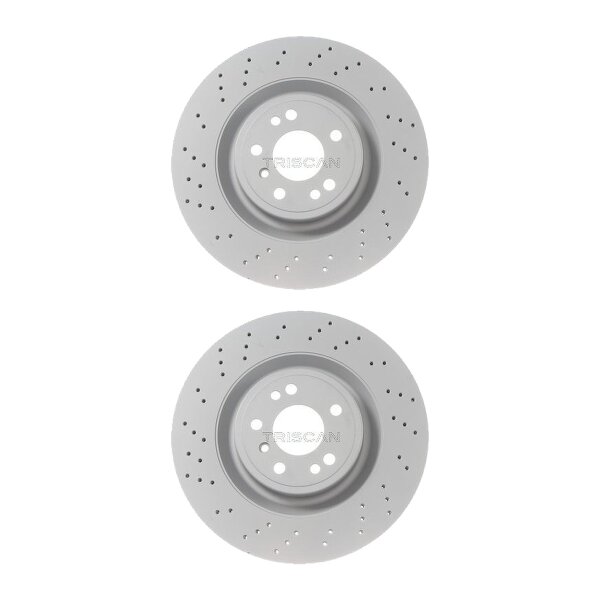 2 Bremsscheiben belüftet Ø 350 mm TRISCAN für u.a. MERCEDES-BENZ GLE