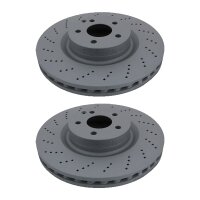 2 Bremsscheiben belüftet Ø 344 mm TRISCAN...