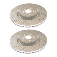 2 Brake Discs vented Ø 390 mm TRISCAN for...