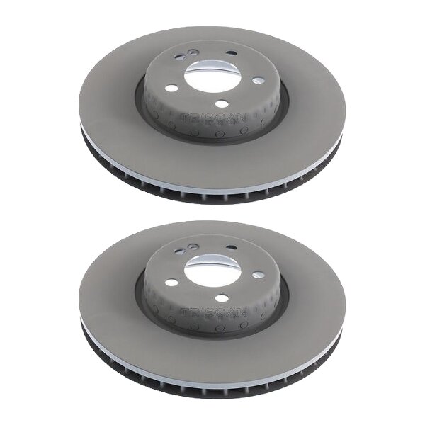 2 Brake Discs two-piece Ø 330 mm TRISCAN for e.g. MERCEDES-BENZ E-CLASS
